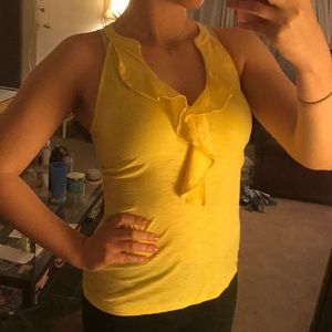 Lilly Pulitzer Yellow Tank Top